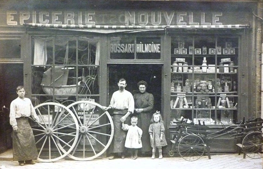 Une épicerie au 75 de la rue de Calais