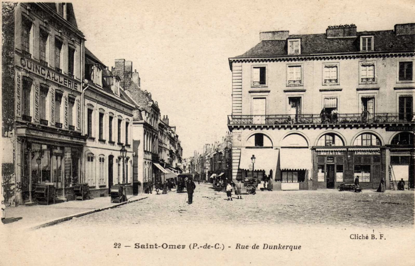 (b)- Vers la rue de Dunkerque