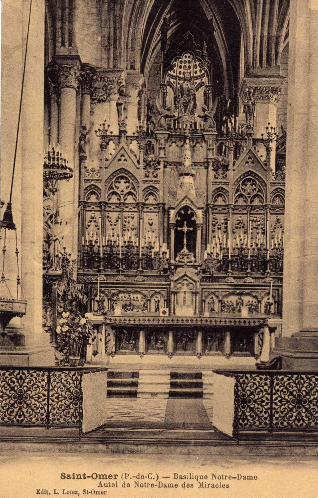 (e)- L'autel de Notre Dame des Miracles