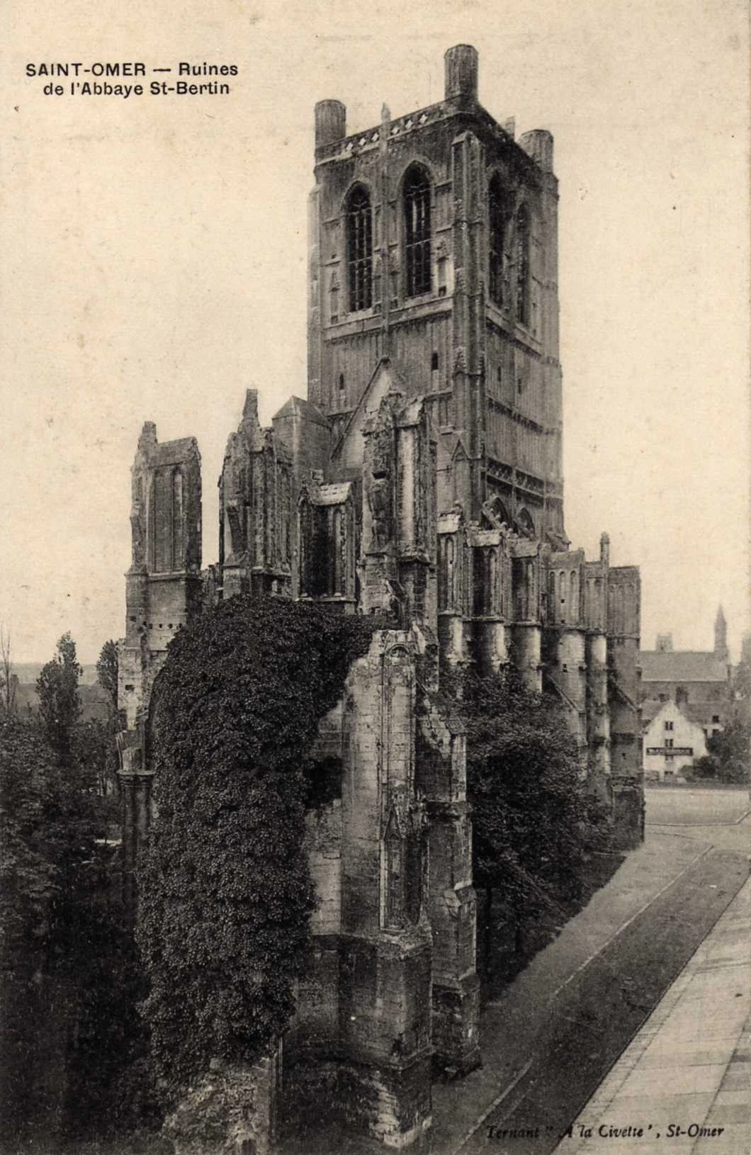 (c)-  L'arrière des ruines