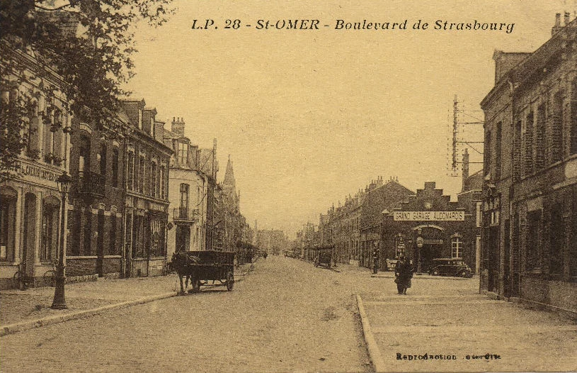 (b)- Le début du boulevard