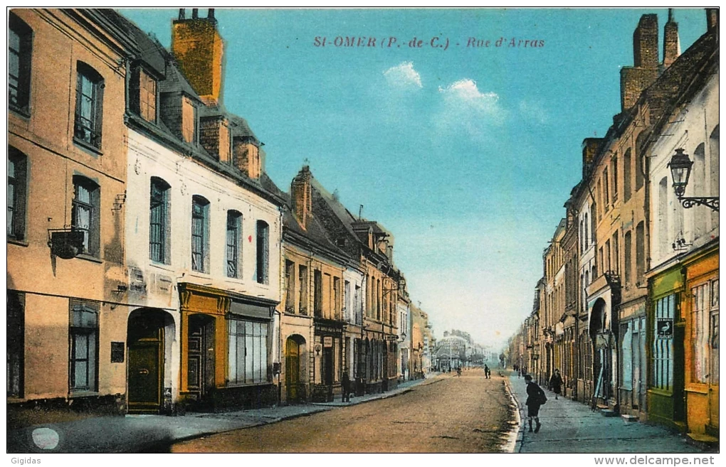 (d )- En decendant la rue